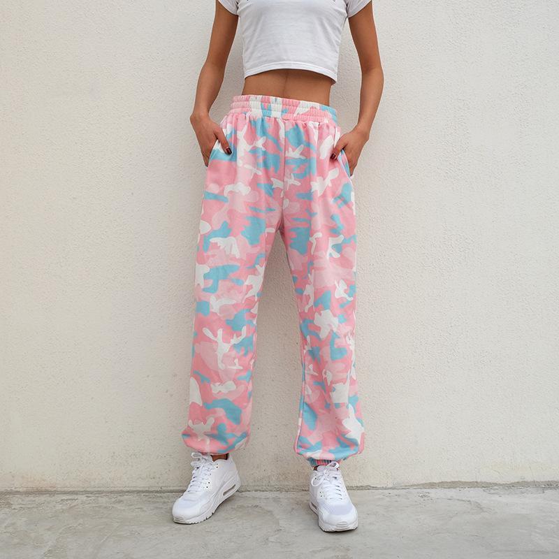 Pink Bubble Gum Camouflage Pants