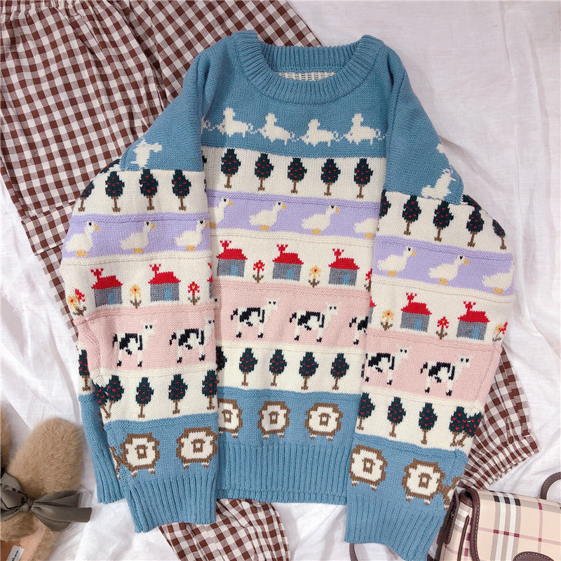 Knit Sweater KF9502