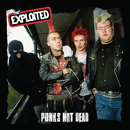 The Exploited-Punk's Not Dead - Redblack Splatter Vinyl LP