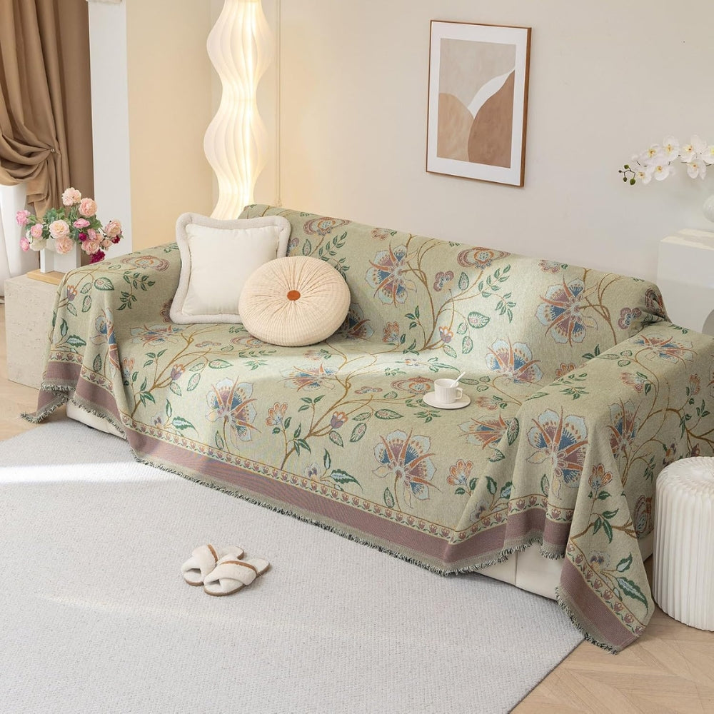 Elarin Floral Sofa Cover
