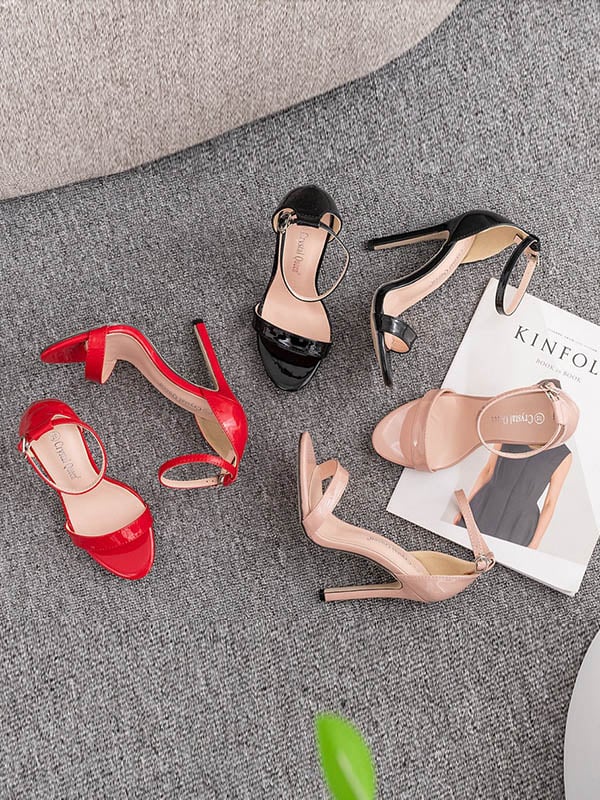 Open Toe Split-Joint Pumps Sandals