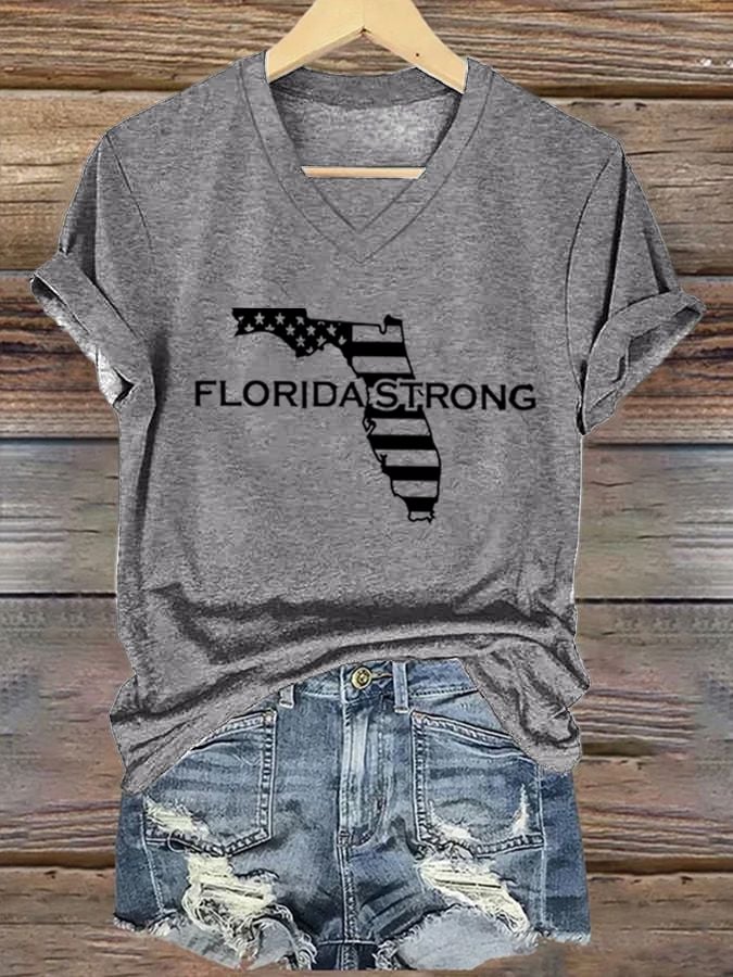 Women's Florida Strong Print T-Shirt