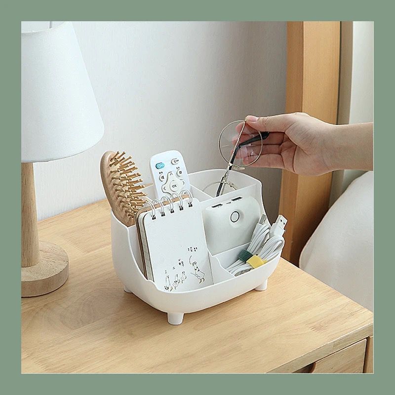 6 grid multifunctional desktop organizer. For pencils. makeup storage. office stationary