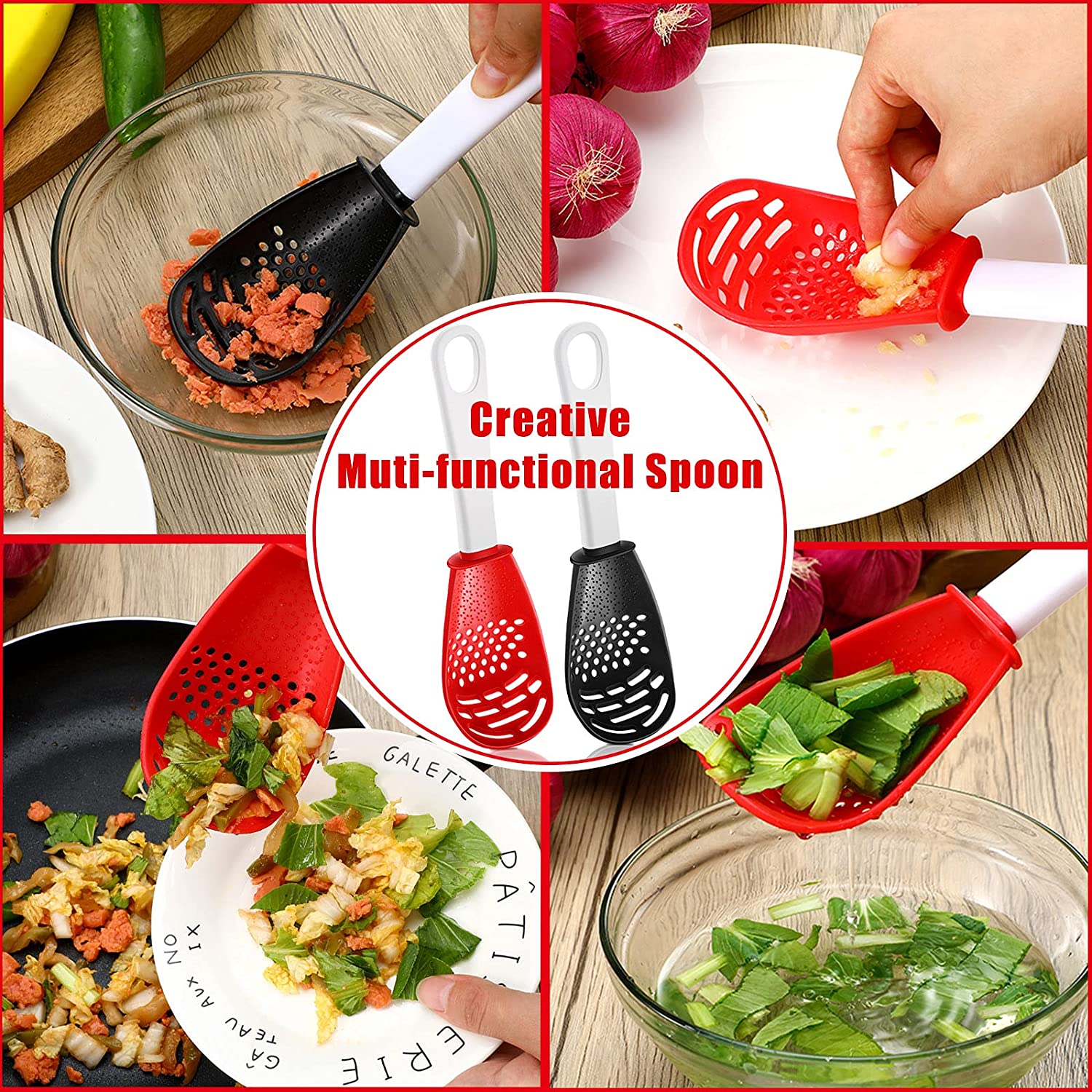 (🎅Christmas Hot Sale-30% OFF🎄)MULTIFUNCTIONAL KITCHEN COOKING SPOON