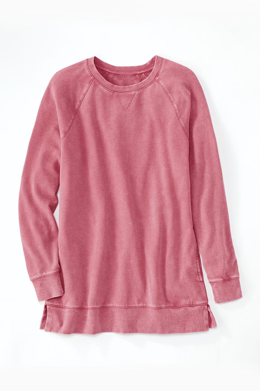 Colorwash Tunic Sweatshirt