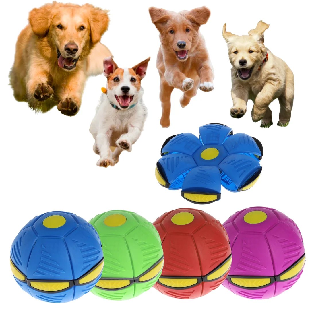 ⚡BIG SALE - Flying Saucer Ball Dog Toy