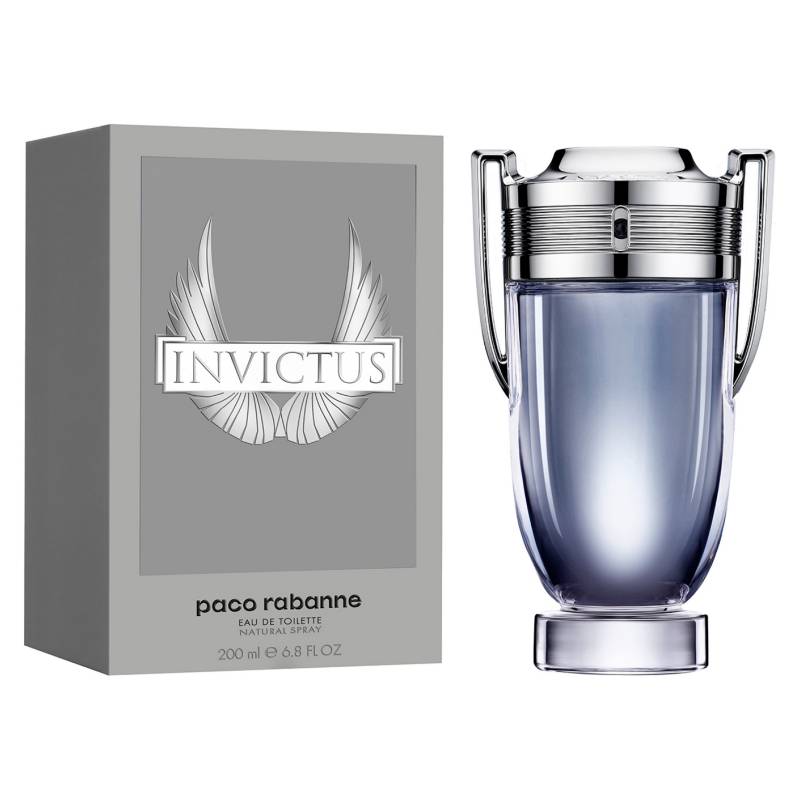 Perfuma Hombre Invictus EDT 200ml Paco Rabanne