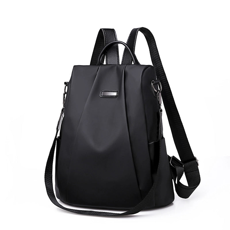 Fashion Travel Backpack Anti-theft Canvas College Student Schoolbag Oxford Cloth Backpack Women