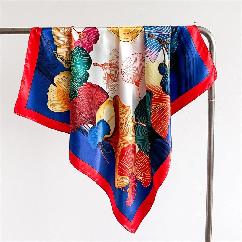 Women's Lady Minimalist Streetwear Printing Polyester Scarf