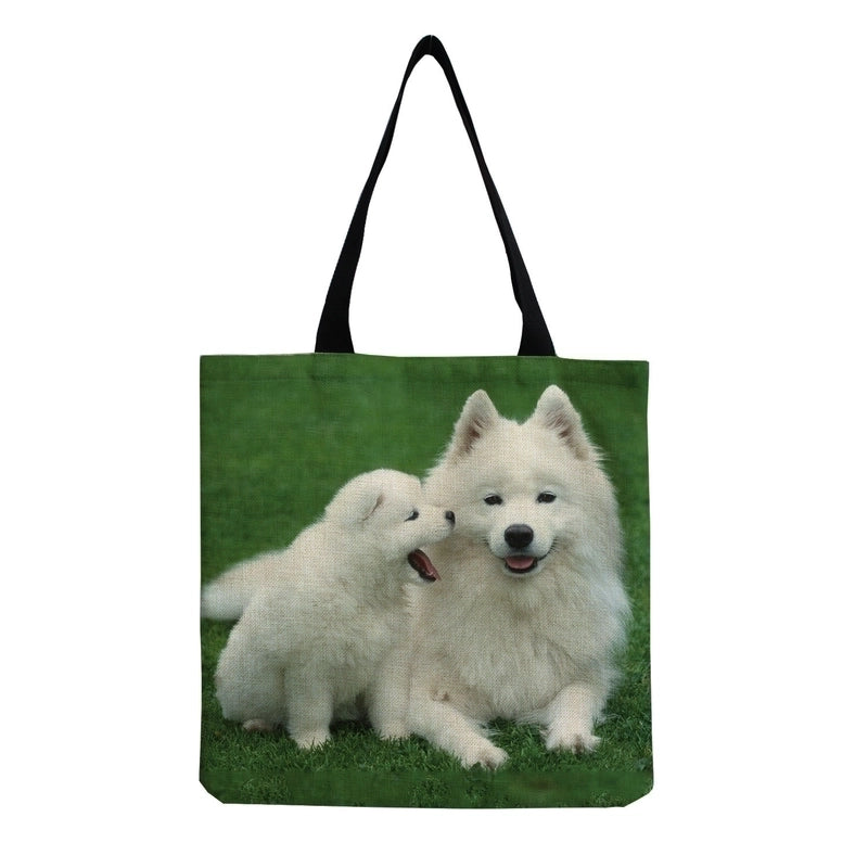 Women's Cute Dog Shopping Bags