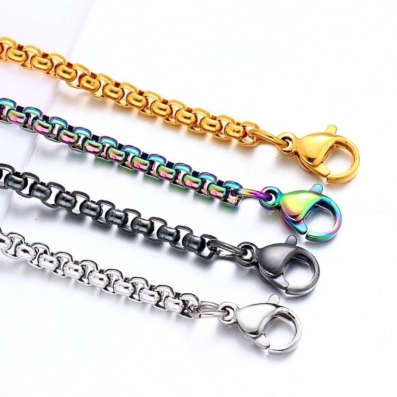 Minimalist Geometric Stainless Steel Plating Necklace 1 Piece