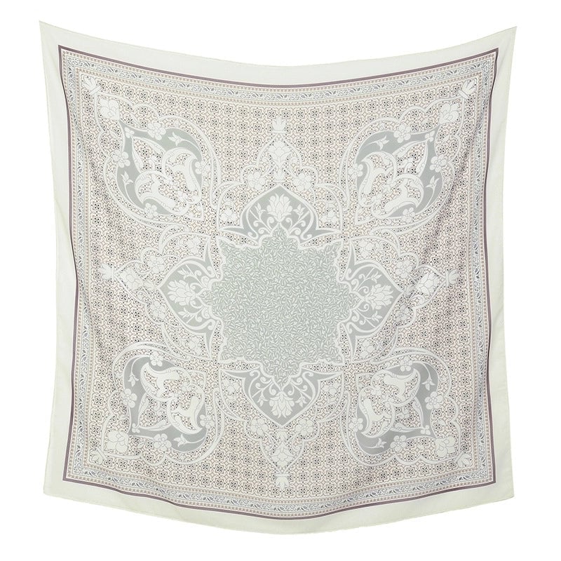 Women's Sweet Flower Polyester Kerchief