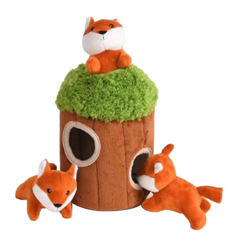 Creative Tree House Dog Toys