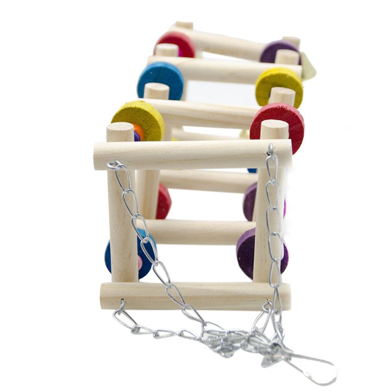 Wooden Bird Swing Ladder Toy