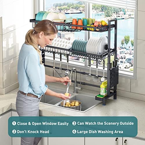 LUXORMOVE KITCHEN DISHES RACK - DUAL LAYERS