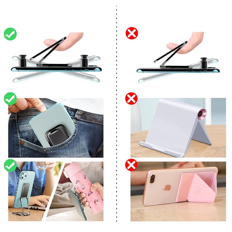 Height Angle Adjusted Folding Phone Holder