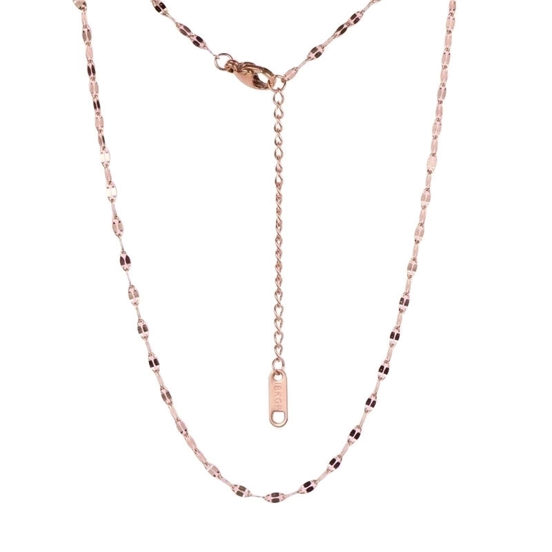 Fashion Geometric Stainless Steel Plating Necklace