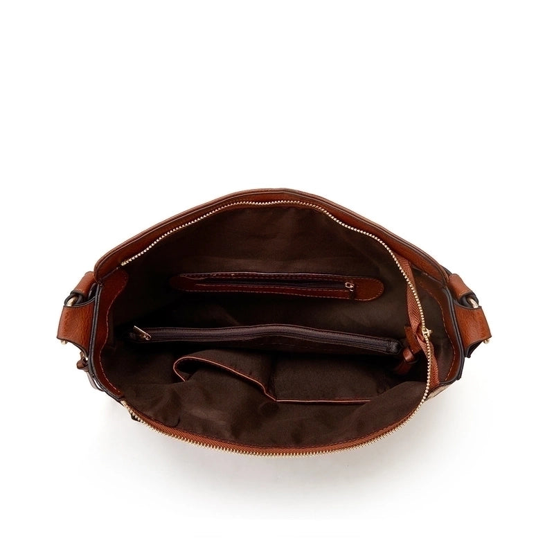 Women's All Seasons Pu Leather Leopard Streetwear Square Zipper Shoulder Bag