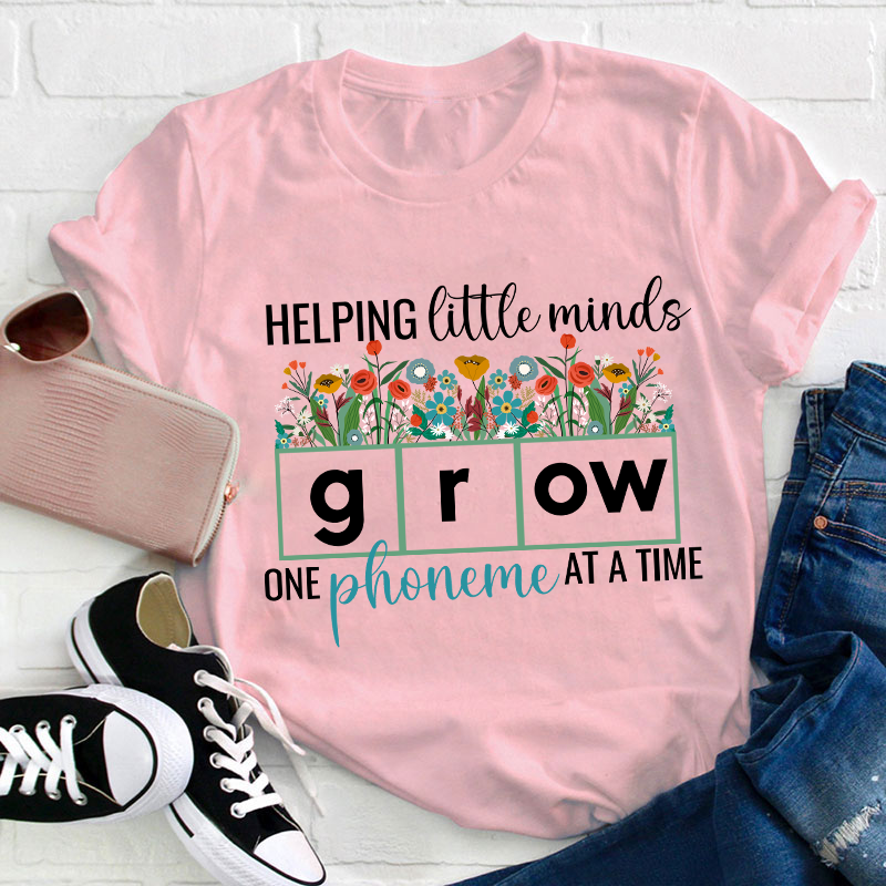 Help Little Minds Grow Teacher T-Shirt