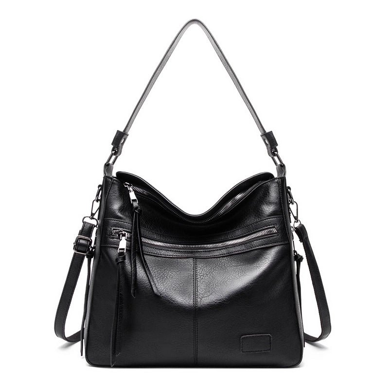 Women's Large All Seasons Pu Leather Fashion Tote Bag