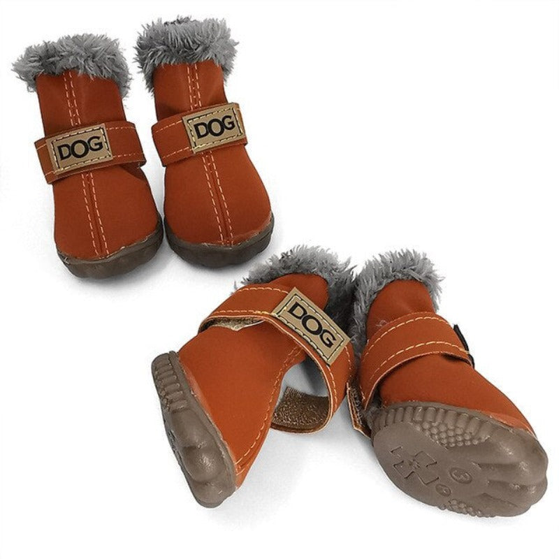 Thick Soft Snow Boots Of Dogs