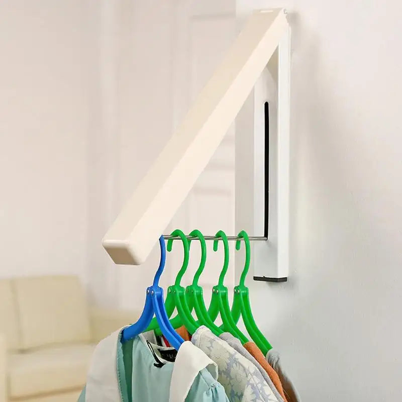 Wall Mounted Hidden Hanger Rack