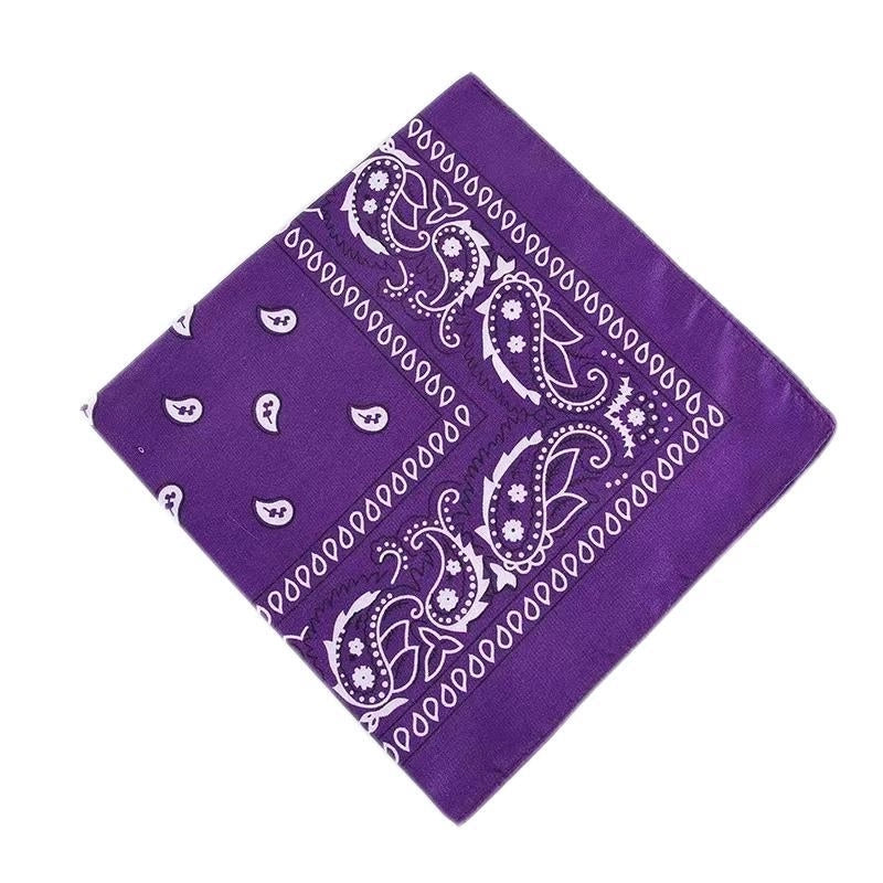 Supply Spot Batch Of Polyester 21g Cashew Flower Scarf Paisley Hip-hop Hip-hop Outdoor Polyester