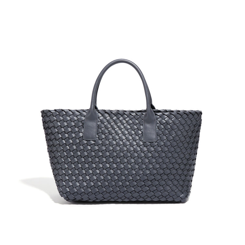 Women's Woven Bag Summer New Light Luxury Large Capacity Vegetable Basket Bag Fashion Casual Versatile High Quality Handbag For Women