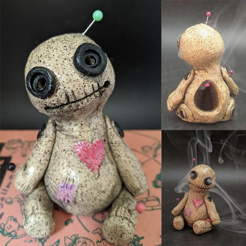 Voodoo Doll Cone Burner. Incense Burner