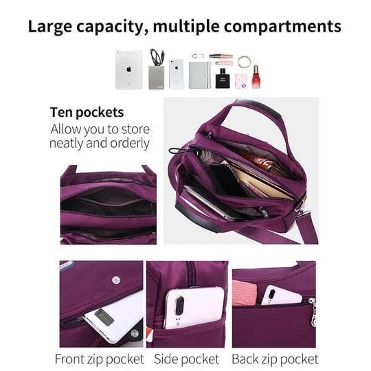 48% Off - Fashion Anti-theft Large Capacity Handbag