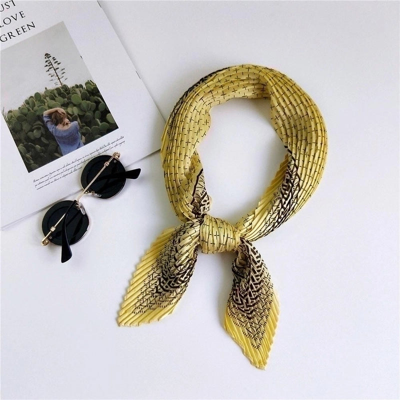 Summer Literary Folds Fashion Scarves