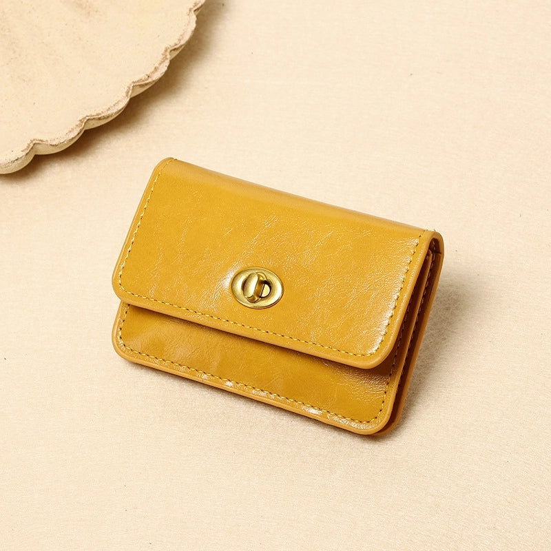 Wallet Korean Style New Women's Coin Purse Solid Color Simple Card Bag Multifunctional Large Capacity Women's Wallet