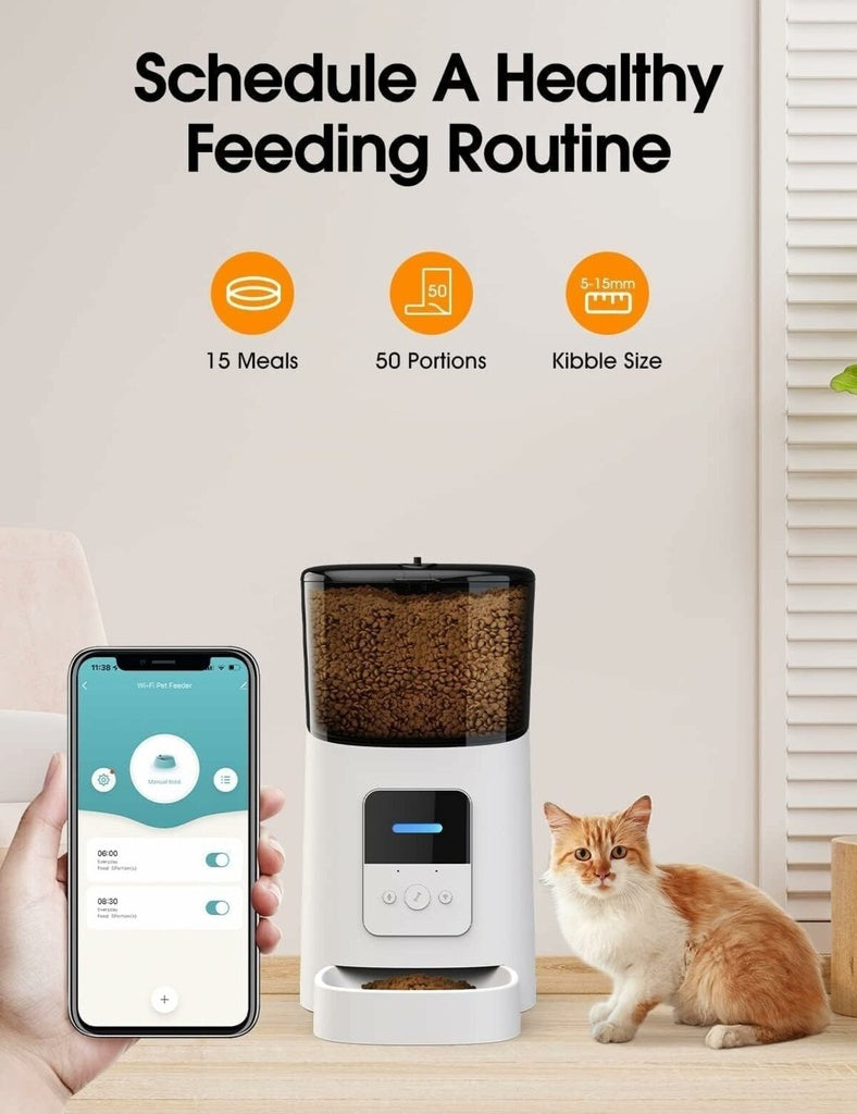 Automatic WiFi Pet Feeders 6L