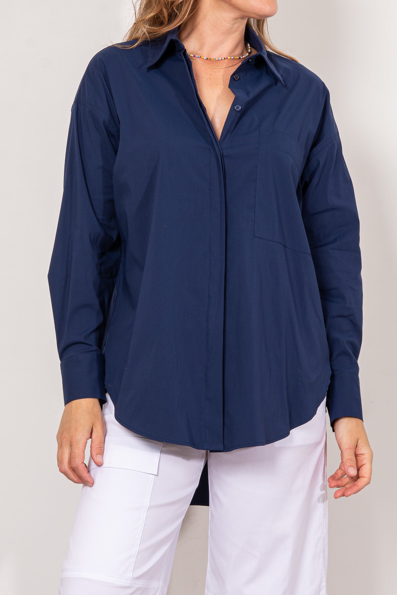 Mela Purdie Relaxed Pocket Shirt Microprene