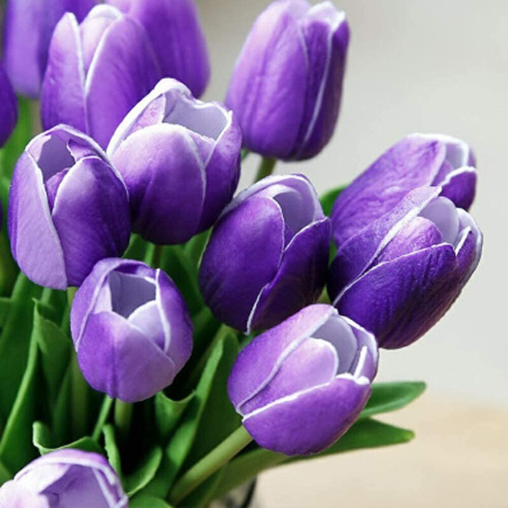 ✨LAST Day Sale-70off💓-High Quality Artificial Latex Tulips