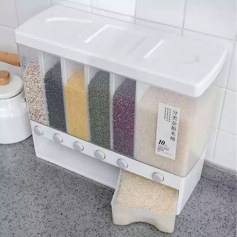 6IN1 WALL MOUNTED CEREAL DISPENSER