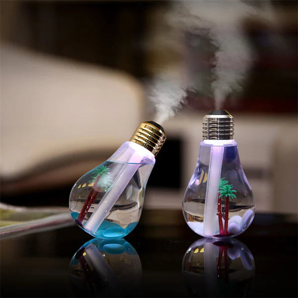 Bulb Humidifier With Colourfull Night light