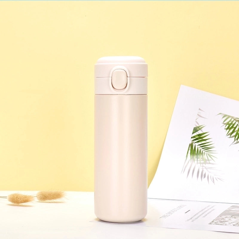Casual Vacation Solid Color Stainless Steel Water Bottles 1 Piece