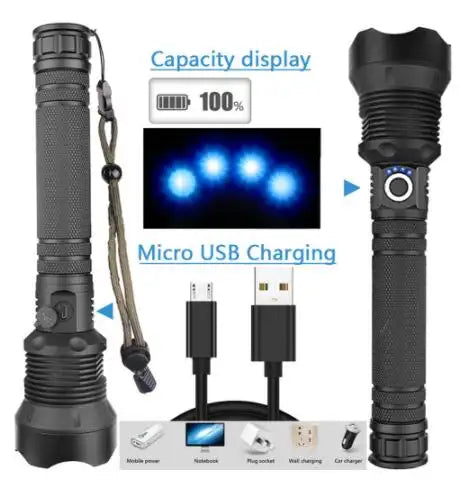 TACTICAL LED FLASHLIGHT