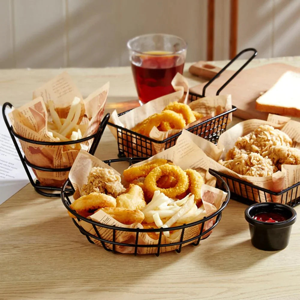 Snack Buckets & Restaurant Style Serving Platter