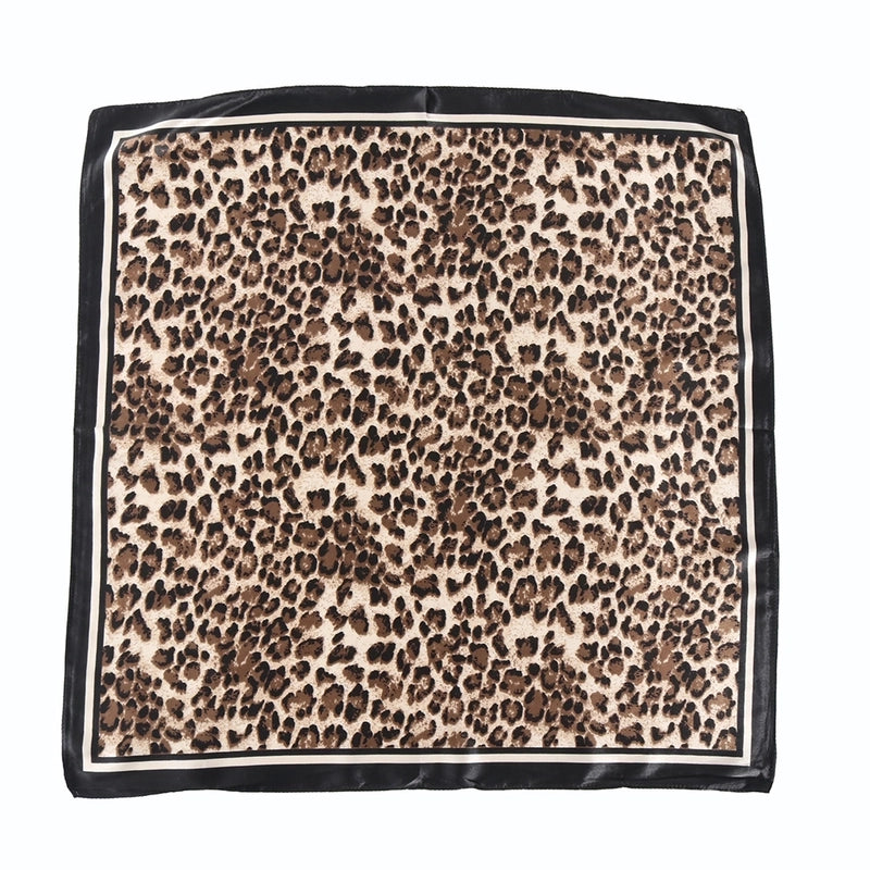 Women's Retro Streetwear Leopard Polyester Printing Bandanas