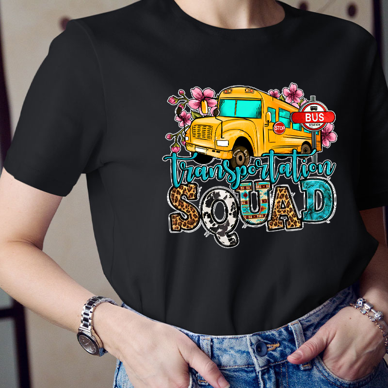 Transportation Squad Teacher T-Shirt