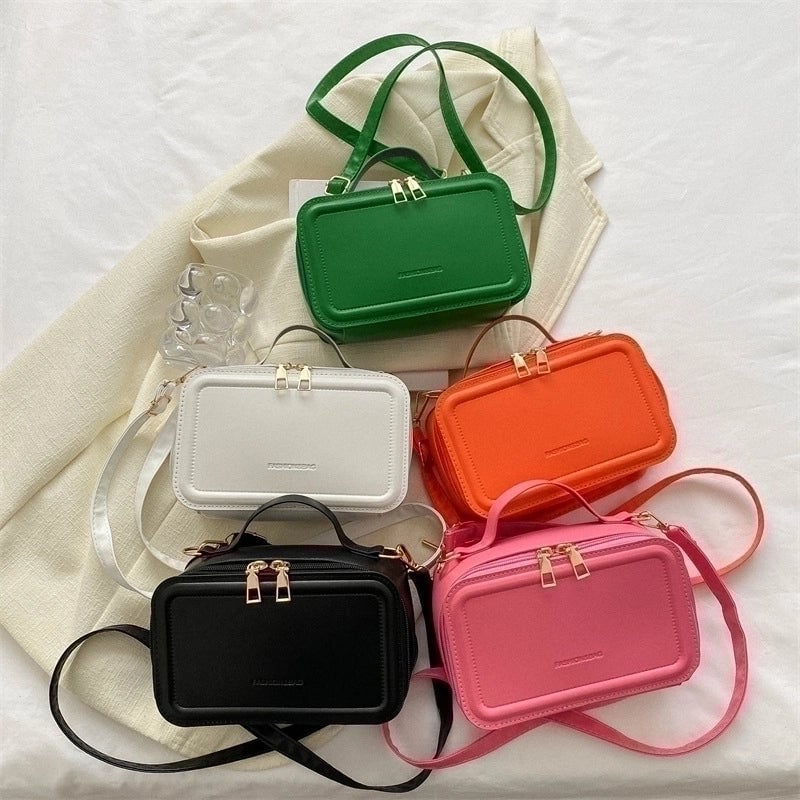 Women's Small All Seasons Pu Leather Streetwear Shoulder Bag