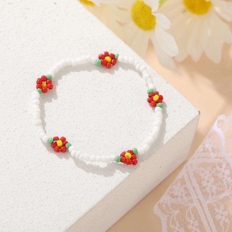 12 Pieces Minimalist Geometric Beaded Inlaid Pearls Women's Necklace