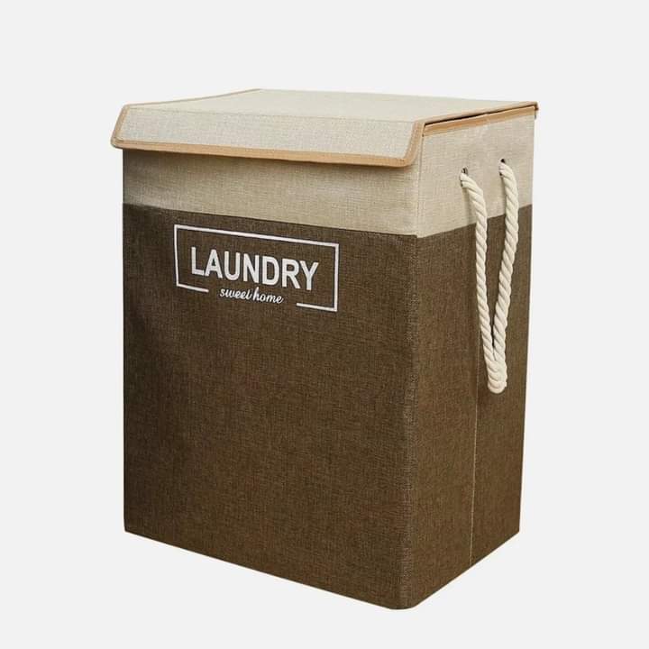 JUTE ROPE LAUNDRY BASKET