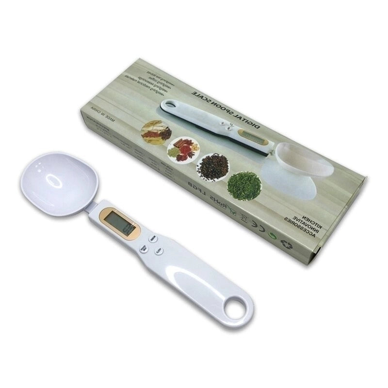 Pastoral Solid Color Plastic Spoon Scale