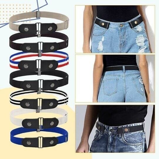 🔥BUY MORE SAVE MORE🔥- Buckle-free Invisible Elastic Waist Belts
