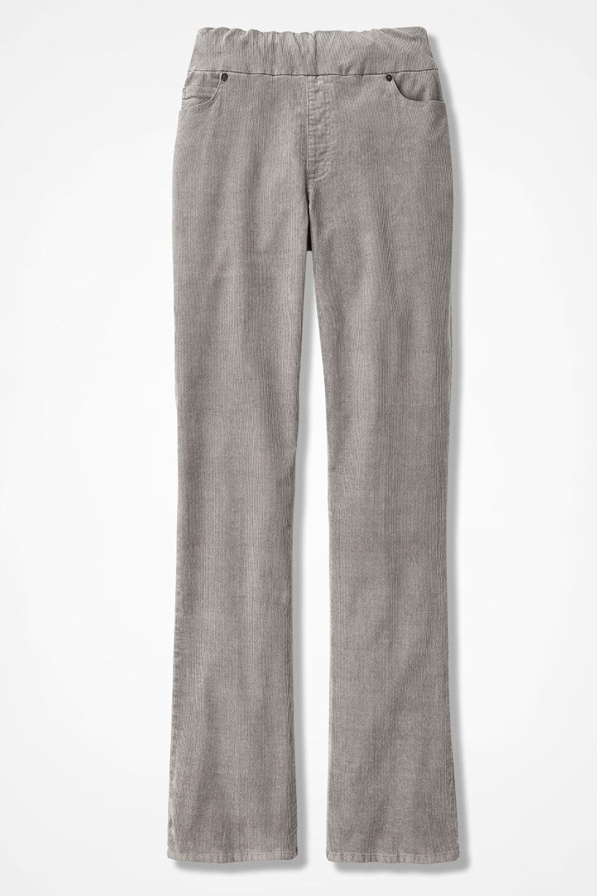 Pull-On Bootcut Stretch Corduroys
