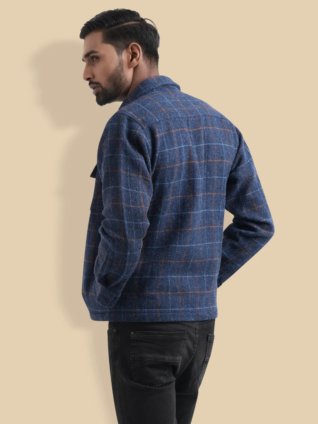 Men's Flannel Check Shacket