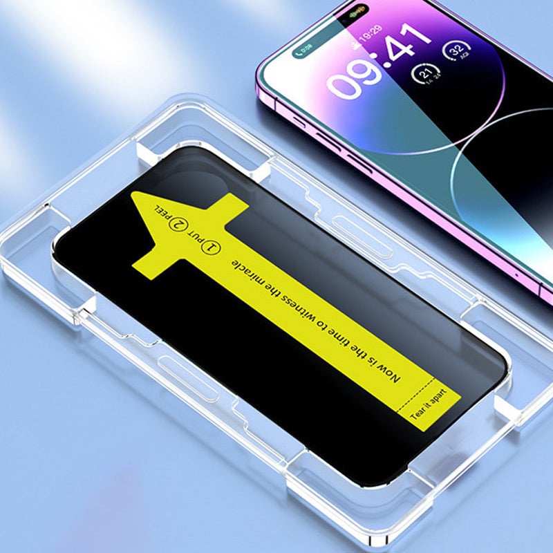 💥Last Day Buy 2 Get 1 Free📱Premium Tempered Glass Screen Protector & Installation Kit for iPhone16-11 Series